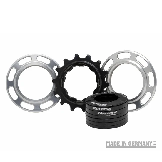 Kit Single Speed REVERSE COMPONENTS EXPERT pour Corps HG Argent