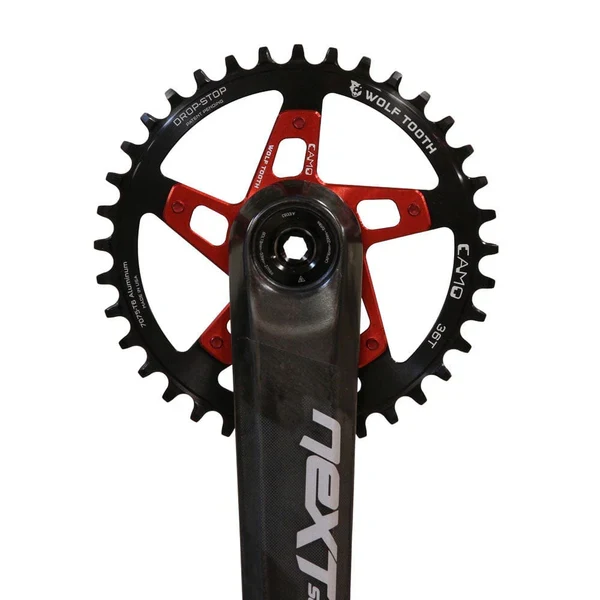 Étoile de Pédalier WOLF TOOTH CAMO P3 Raceface Cinch Direct Mount Offset 3mm Rouge