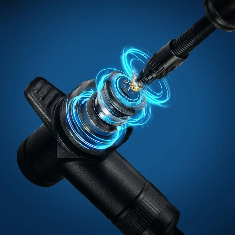 Lot de 2 Valves Tubeless TOPEAK TURBOFLOW Noir