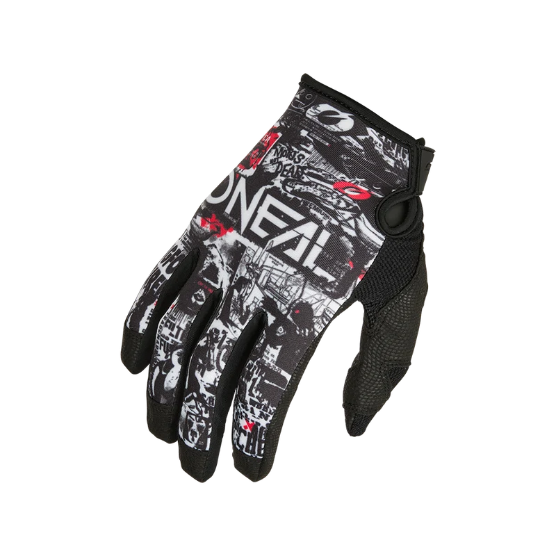 Gants O'NEAL MAYHEM ATTACK Noir/Blanc