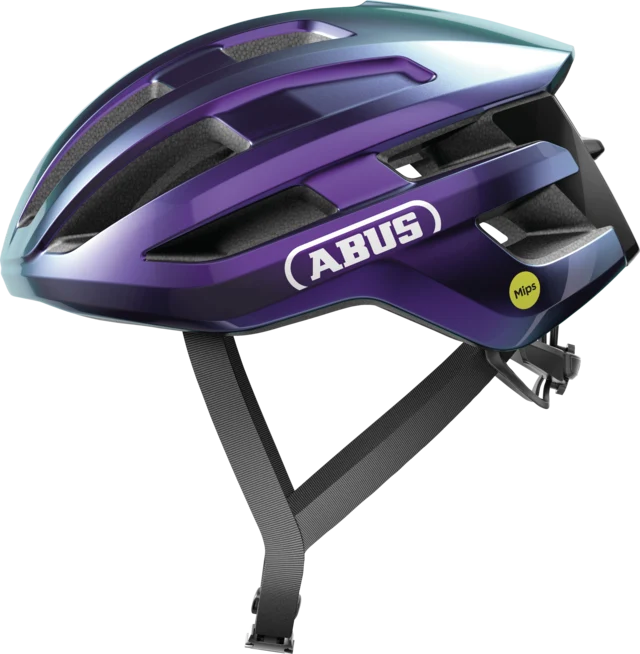 Casque Route ABUS POWERDOME MIPS Flip Flop Violet