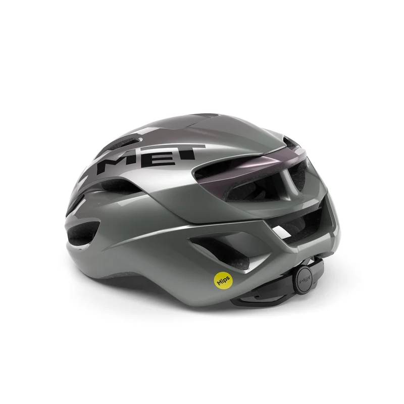 Casque Route MET RIVALE MIPS Gris Foncé