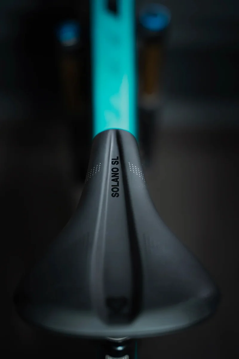 Selle WTB SOLANO SL Wide 157mm Rails Titane