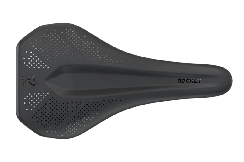 Selle WTB ROCKET FUSION Medium 145mm Rails Inox