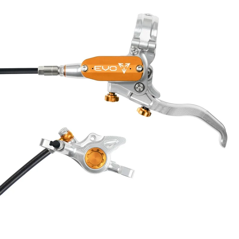 Frein Avant HOPE TECH 4 EVO X2 PM Argent/Orange