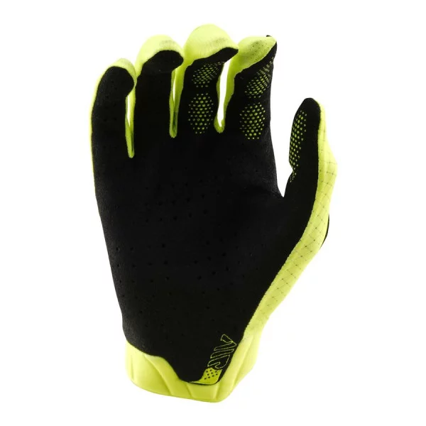 Gants TROY LEE DESIGNS AIR MONO Jaune Fluo
