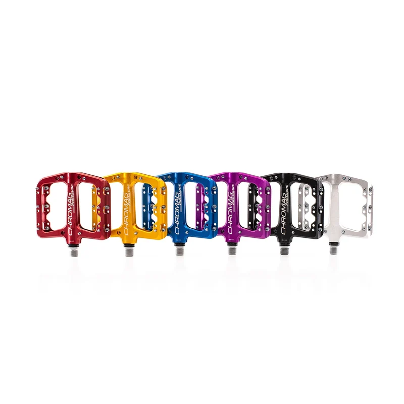 Pédales Plates CHROMAG PRESSURE Bleu