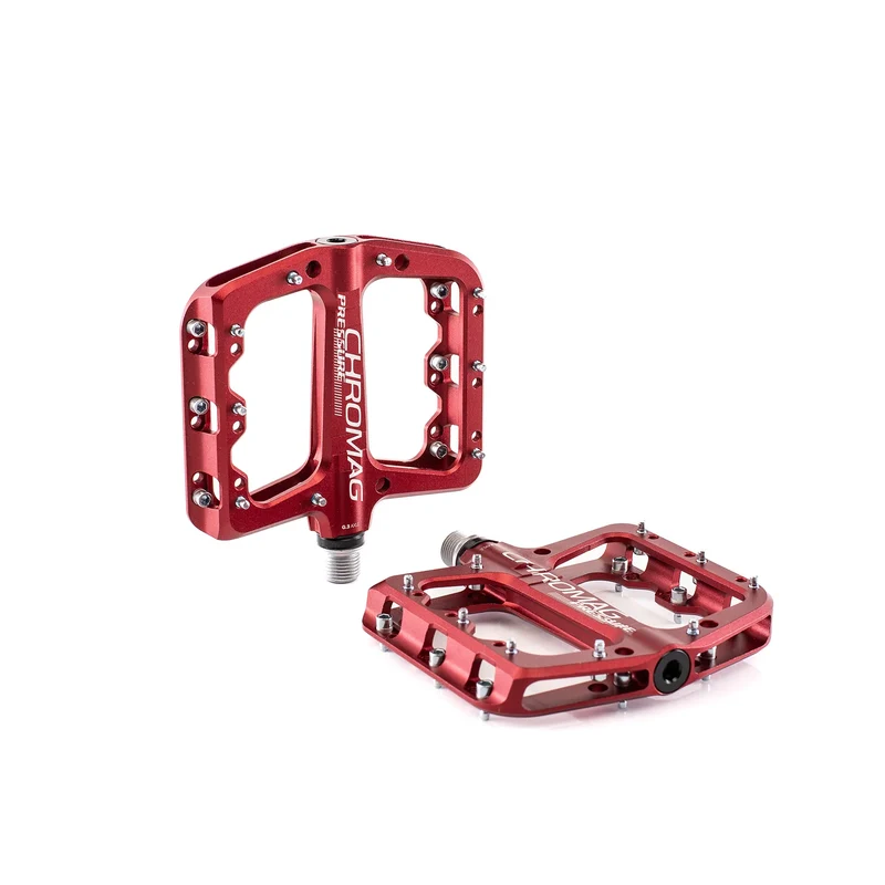 Pédales Plates CHROMAG PRESSURE Rouge