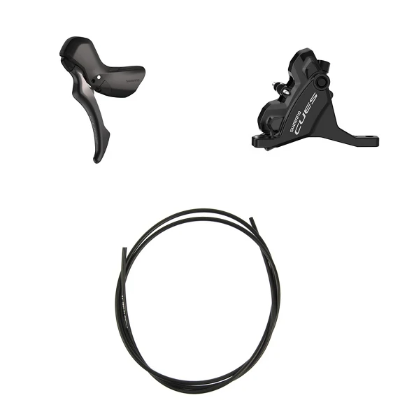 Levier Gauche et Étrier Avant SHIMANO CUES U6030 Mono Flatmount Sans Disque
