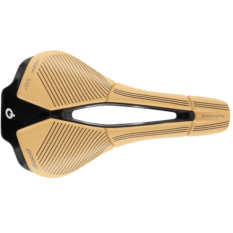 Selle PROLOGO SCRATCH M5 PAS AGX SLIDE CONTROL Rails Tirox Beige