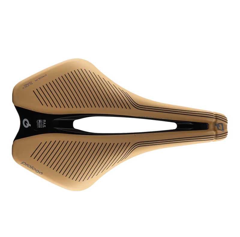 Selle PROLOGO DIMENSION AGX SPACE SLIDE CONTROL Rails Tirox beige