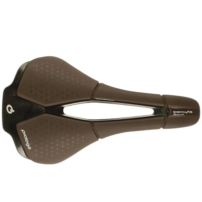 Selle PROLOGO SCRATCH M5 PAS Rails Tirox Marron