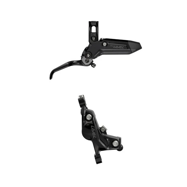 Paire de Freins SRAM LEVEL SILVER STEALTH 4 pistons Noir