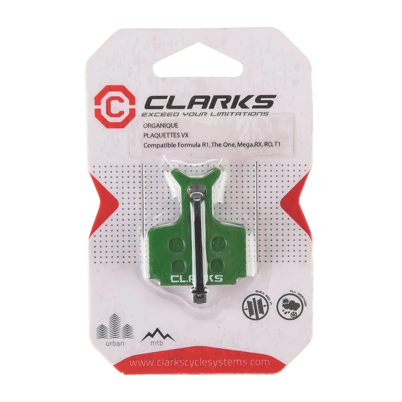 Plaquettes Organiques CLARKS Formula Mega The One R0 R1 RX RR1 T1 C1