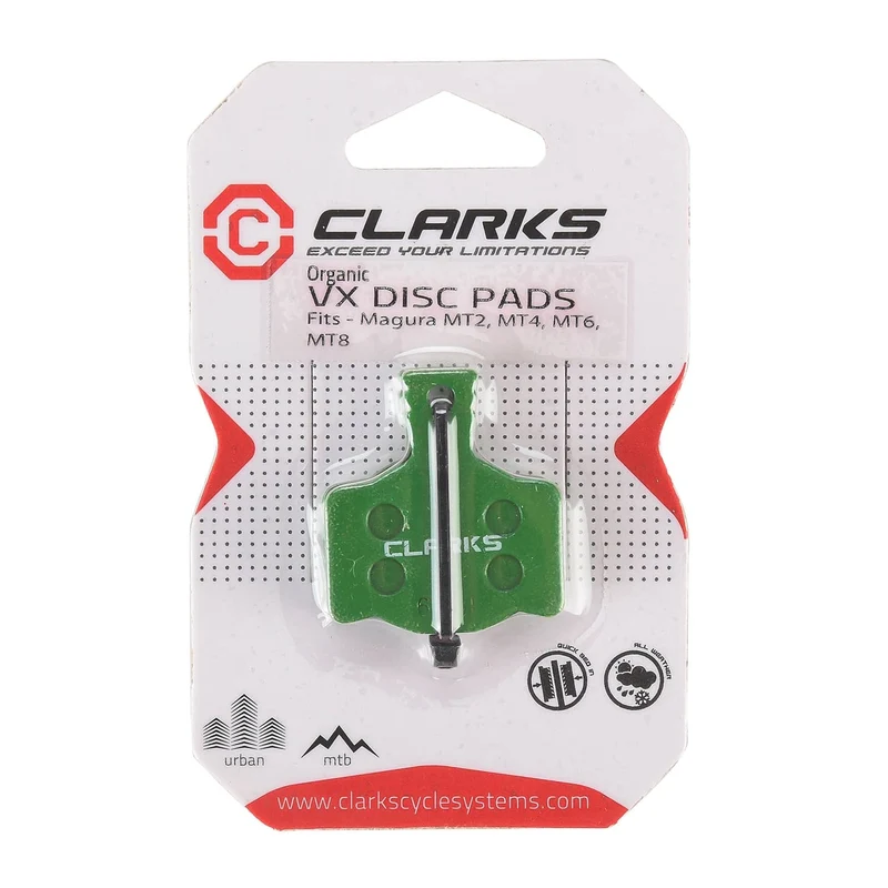 Plaquettes Organiques CLARKS Magura MT2 MT4 MT6 MT8