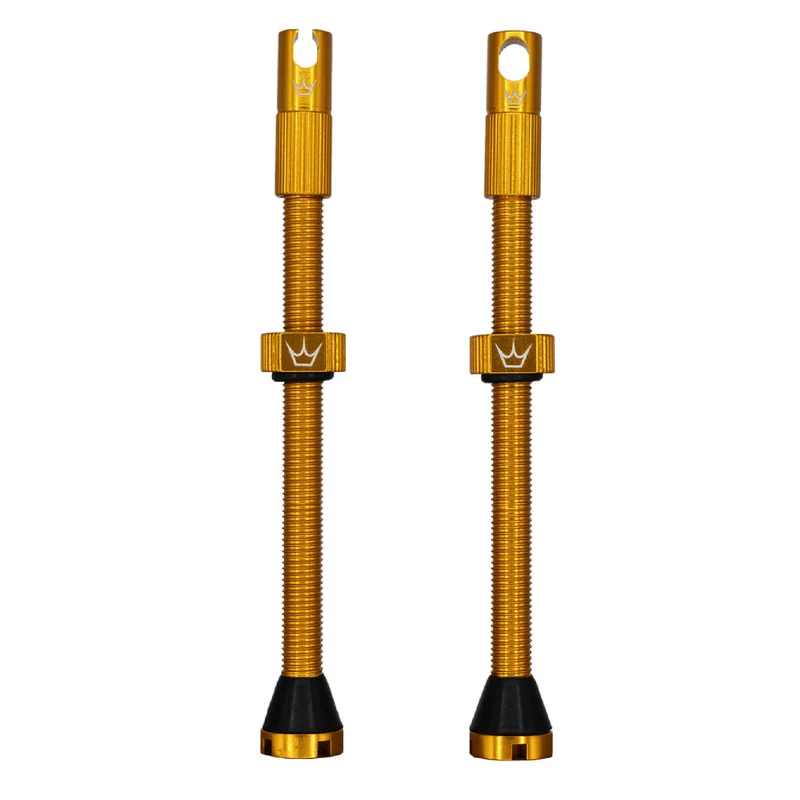 Valves Tubeless PEATY'S x Chris King MK2 Presta 80 mm (x2) Or