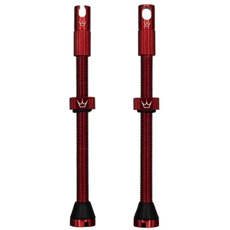 Valves Tubeless PEATY'S x Chris King MK2 Presta 80 mm (x2) Rouge