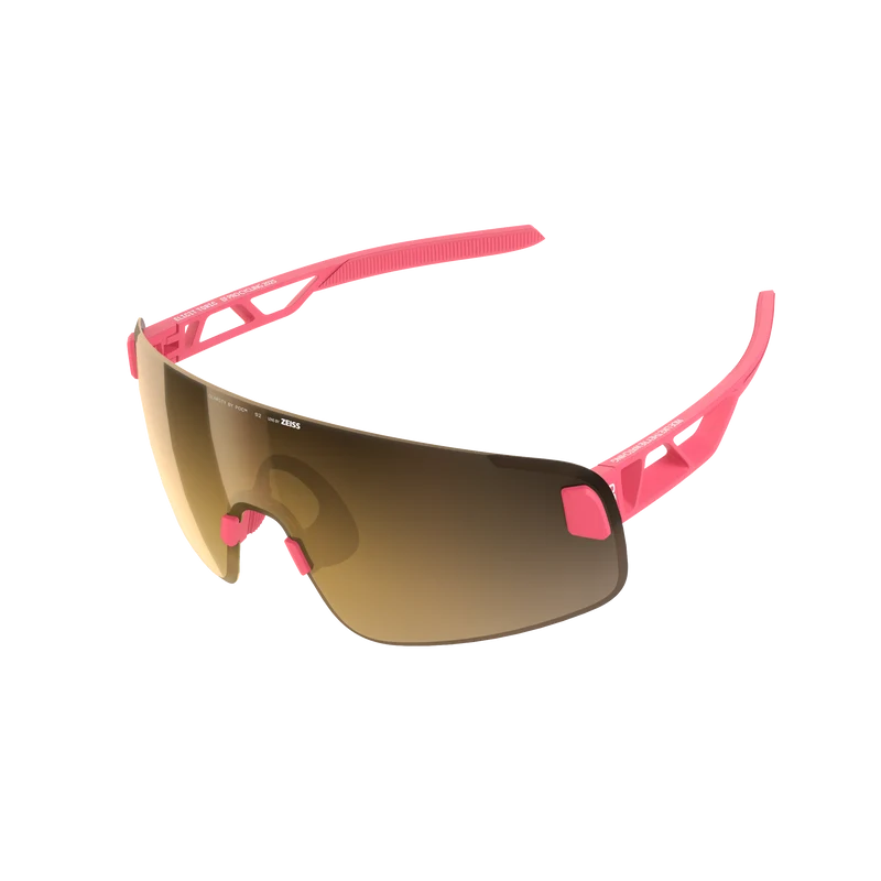 Lunettes POC ELICIT TORIC EF PRO TEAM Rose Verre Clarity Road Partly Sunny Gold - Édition Limitée