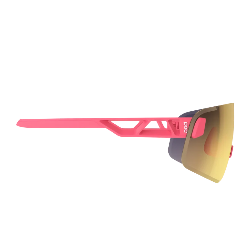 Lunettes POC ELICIT TORIC EF PRO TEAM Rose Verre Clarity Road Partly Sunny Gold - Édition Limitée