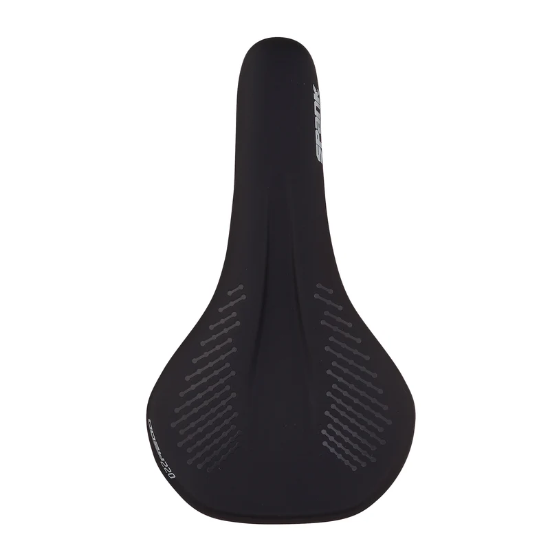 Selle SPANK OOZY 220 144mm Rails CrN/Ti Gris